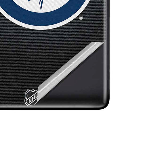 NHL Winnipeg Jets Black Background Pixel Skins